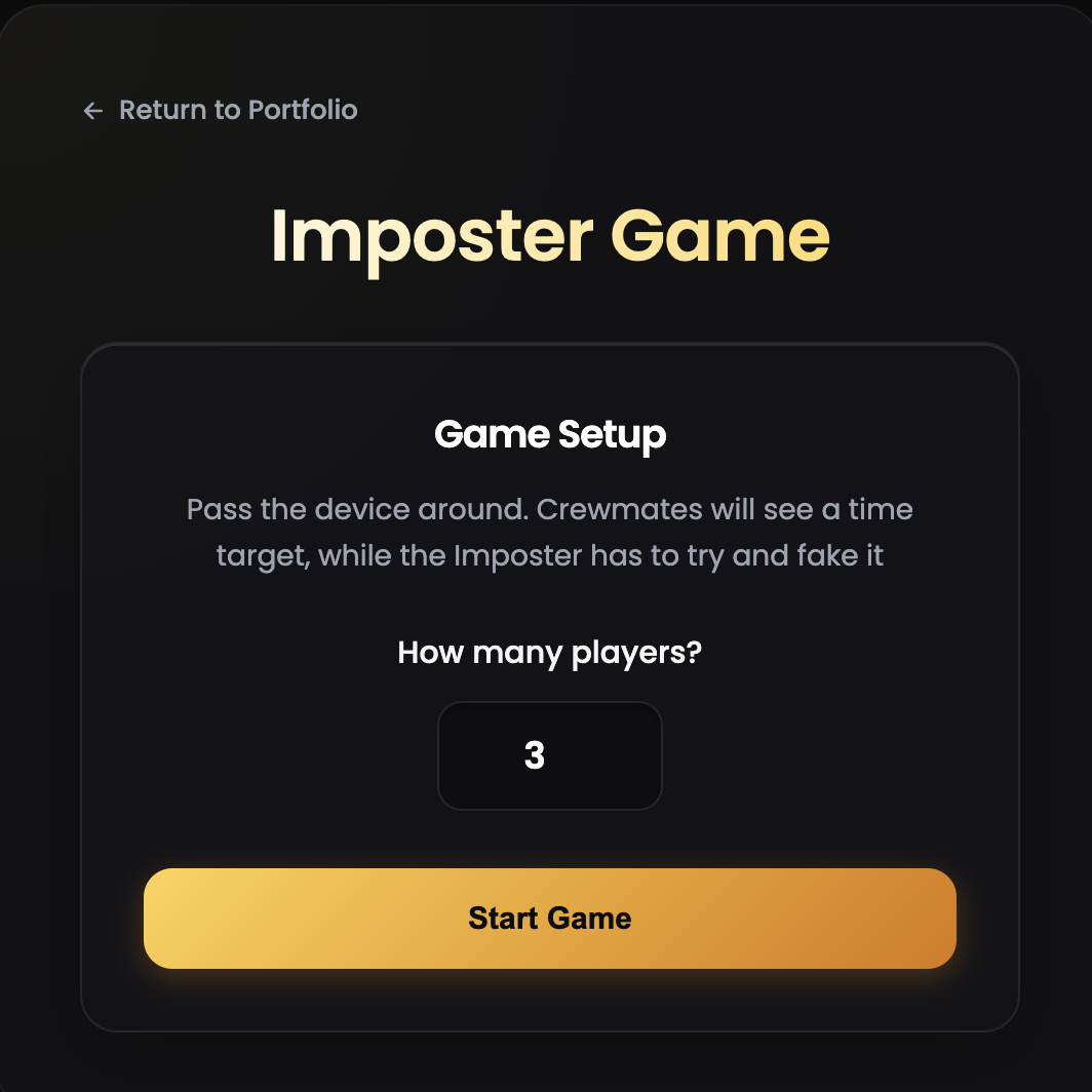 Imposter Game